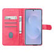 TUNIQ TUNIQ Galaxy S25 Edge Book type case - Card holder for 3 cards - Magnetic closure - Hanger - Hot Pink
