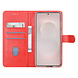TUNIQ TUNIQ Galaxy S26 Edge Book Case hoesje - Pasjeshouder voor 3 pasjes - Magneetsluiting - Hanger - Rood