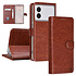 TUNIQ Galaxy S26 Edge Book type case - Card holder for 3 cards - Magnetic closure - Hanger - Brown TUNIQ Galaxy S26 Edge Book type case - Card holder for 3 cards - Magnetic closure - Hanger - Brown