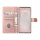 TUNIQ TUNIQ Galaxy S26 Edge Book type case - Card holder for 3 cards - Magnetic closure - Hanger - Rose Gold TUNIQ TUNIQ Galaxy S26 Edge Book type case - Card holder for 3 cards - Magnetic closure - Hanger - Rose Gold