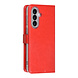 TUNIQ TUNIQ Galaxy A37 Book-Case hul - Kartenhalter für 3 Karten - Magnetverschluss - Aufhänger - Rot TUNIQ TUNIQ Galaxy A37 Book-Case hul - Kartenhalter für 3 Karten - Magnetverschluss - Aufhänger - Rot