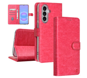 TUNIQ TUNIQ Galaxy A37 Book Case hoesje - Pasjeshouder voor 3 pasjes - Magneetsluiting - Hanger - Roze TUNIQ TUNIQ Galaxy A37 Book Case hoesje - Pasjeshouder voor 3 pasjes - Magneetsluiting - Hanger - Roze