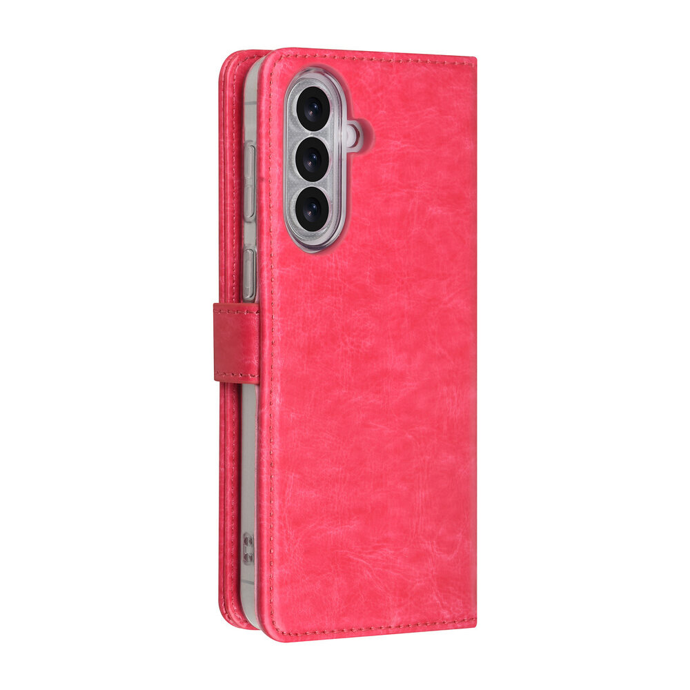 TUNIQ TUNIQ Galaxy A37 Book Case hoesje - Pasjeshouder voor 3 pasjes - Magneetsluiting - Hanger - Roze TUNIQ TUNIQ Galaxy A37 Book Case hoesje - Pasjeshouder voor 3 pasjes - Magneetsluiting - Hanger - Roze