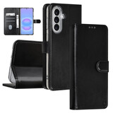 TUNIQ TUNIQ Galaxy A57 Book type case - Card holder for 3 cards - Magnetic closure - Hanger - Black