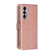 TUNIQ TUNIQ Galaxy A57 Book-Case hul - Kartenhalter für 3 Karten - Magnetverschluss - Aufhänger - Rose Gold TUNIQ TUNIQ Galaxy A57 Book-Case hul - Kartenhalter für 3 Karten - Magnetverschluss - Aufhänger - Rose Gold