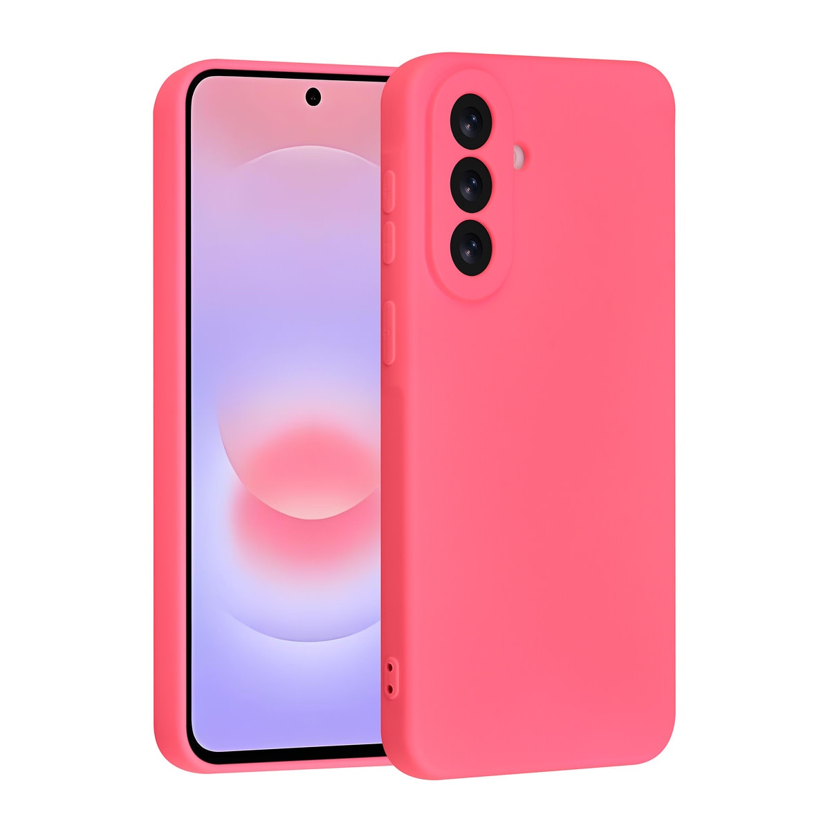 TUNIQ TUNIQ Galaxy A37 Backcover hoesje - Felroze