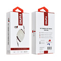 TUNIQ TUNIQ 27W Câble de charge rapide - USB-C vers Lightning Câble 100cm - Câble rétractable - Champagne