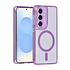 TUNIQ Galaxy S26 Back cover coque - Magsafe - Paillettes - Cintre - Violet