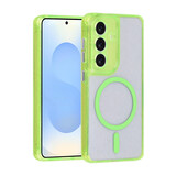 TUNIQ TUNIQ Galaxy S26 Backcover hoesje - Magsafe - Glitter - Hanger - Groen