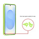 TUNIQ TUNIQ Galaxy S26 Plus Back cover coque - Magsafe - Paillettes - Cintre - Vert