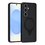 TUNIQ TUNIQ Galaxy S26 Plus Back-Cover hul - Magsafe With Ring Stand - Hanger - Schwarz