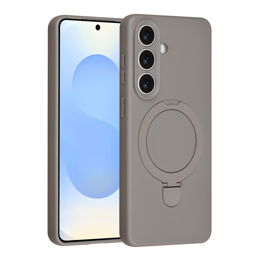 TUNIQ TUNIQ Galaxy S26 Plus Backcover hoesje - Magsafe With Ring Stand - Hanger - Titanium Grey TUNIQ TUNIQ Galaxy S26 Plus Backcover hoesje - Magsafe With Ring Stand - Hanger - Titanium Grey