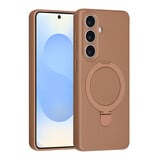 TUNIQ TUNIQ Galaxy S26 Plus Back-Cover hul - Magsafe With Ring Stand - Hanger - Desert Brown