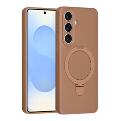 TUNIQ Galaxy S26 Plus Backcover hoesje - Magsafe With Ring Stand - Hanger - Desert Brown