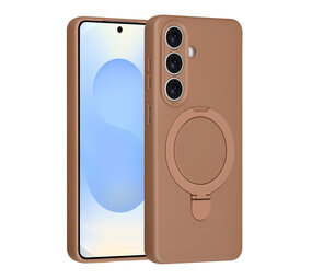 TUNIQ TUNIQ Galaxy S26 Plus Back cover coque - Magsafe With Ring Stand - Hanger - Desert Brown