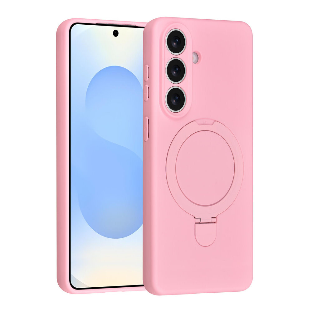 TUNIQ TUNIQ Galaxy S26 Plus Back-Cover hul - Magsafe With Ring Stand - Hanger - Sakura Pink TUNIQ TUNIQ Galaxy S26 Plus Back-Cover hul - Magsafe With Ring Stand - Hanger - Sakura Pink