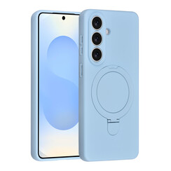 TUNIQ Galaxy S26 Plus Back cover coque - Magsafe With Ring Stand - Hanger - Baby Blue