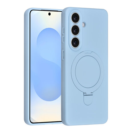 TUNIQ TUNIQ Galaxy S26 Plus Backcover hoesje - Magsafe With Ring Stand - Hanger - Baby Blue TUNIQ TUNIQ Galaxy S26 Plus Backcover hoesje - Magsafe With Ring Stand - Hanger - Baby Blue