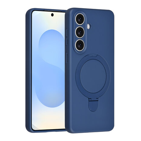 TUNIQ TUNIQ Galaxy S26 Plus Back cover coque - Magsafe With Ring Stand - Hanger - Navy Blue TUNIQ TUNIQ Galaxy S26 Plus Back cover coque - Magsafe With Ring Stand - Hanger - Navy Blue