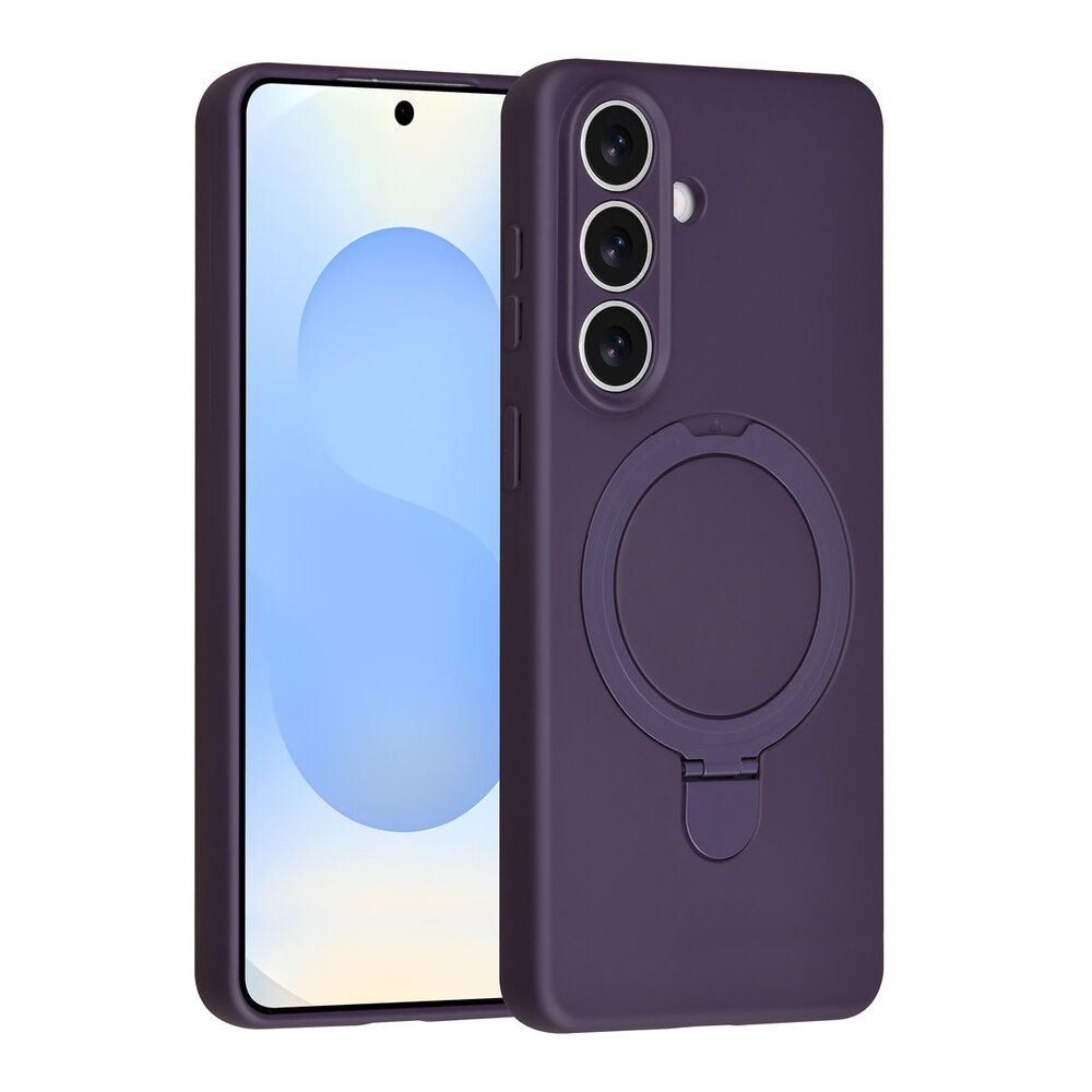 TUNIQ TUNIQ Galaxy S26 Plus Backcover hoesje - Magsafe With Ring Stand - Hanger - Grape Purple