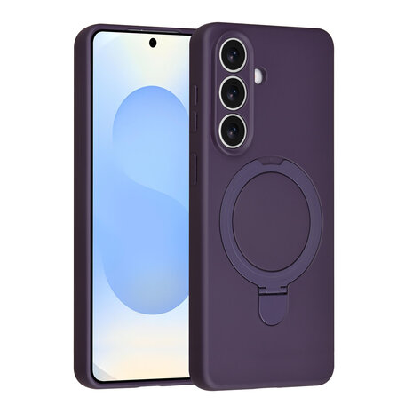 TUNIQ TUNIQ Galaxy S26 Plus Back cover coque - Magsafe With Ring Stand - Hanger - Grape Purple