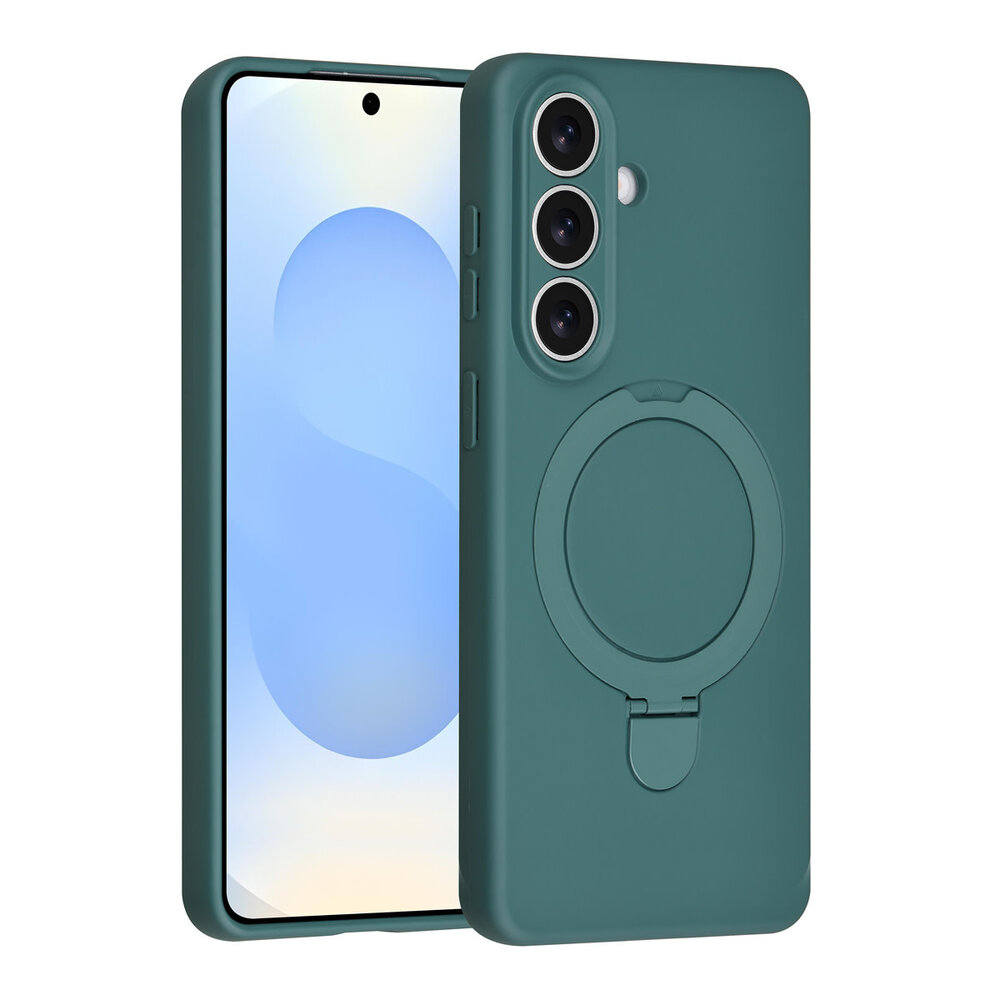 TUNIQ TUNIQ Galaxy S26 Plus Back cover coque - Magsafe With Ring Stand - Hanger - Vert foncé