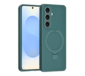 TUNIQ TUNIQ Galaxy S26 Plus Back cover coque - Magsafe With Ring Stand - Hanger - Vert foncé TUNIQ TUNIQ Galaxy S26 Plus Back cover coque - Magsafe With Ring Stand - Hanger - Vert foncé