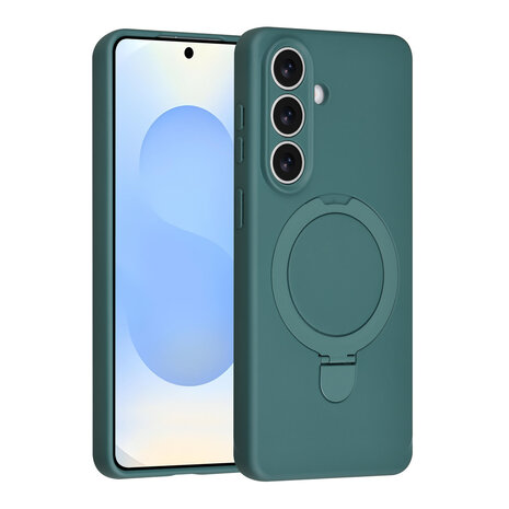 TUNIQ TUNIQ Galaxy S26 Plus Back cover case - Magsafe With Ring Stand - Hanger - Dark Green TUNIQ TUNIQ Galaxy S26 Plus Back cover case - Magsafe With Ring Stand - Hanger - Dark Green