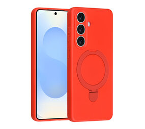 TUNIQ TUNIQ Galaxy S26 Plus Back cover case - Magsafe With Ring Stand - Hanger - Classic Red