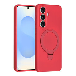 TUNIQ Galaxy S26 Plus Backcover hoesje - Magsafe With Ring Stand - Hanger - Cherry Red