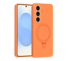 TUNIQ TUNIQ Galaxy S26 Plus Back-Cover hul - Magsafe With Ring Stand - Hanger - Tangerine Orange