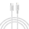 TUNIQ TUNIQ Schnellladekabel - USB C auf Lightning, 2 m, weiß