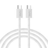 TUNIQ TUNIQ USB-C to USB-C Cable 200cm - Fast charging cable - White