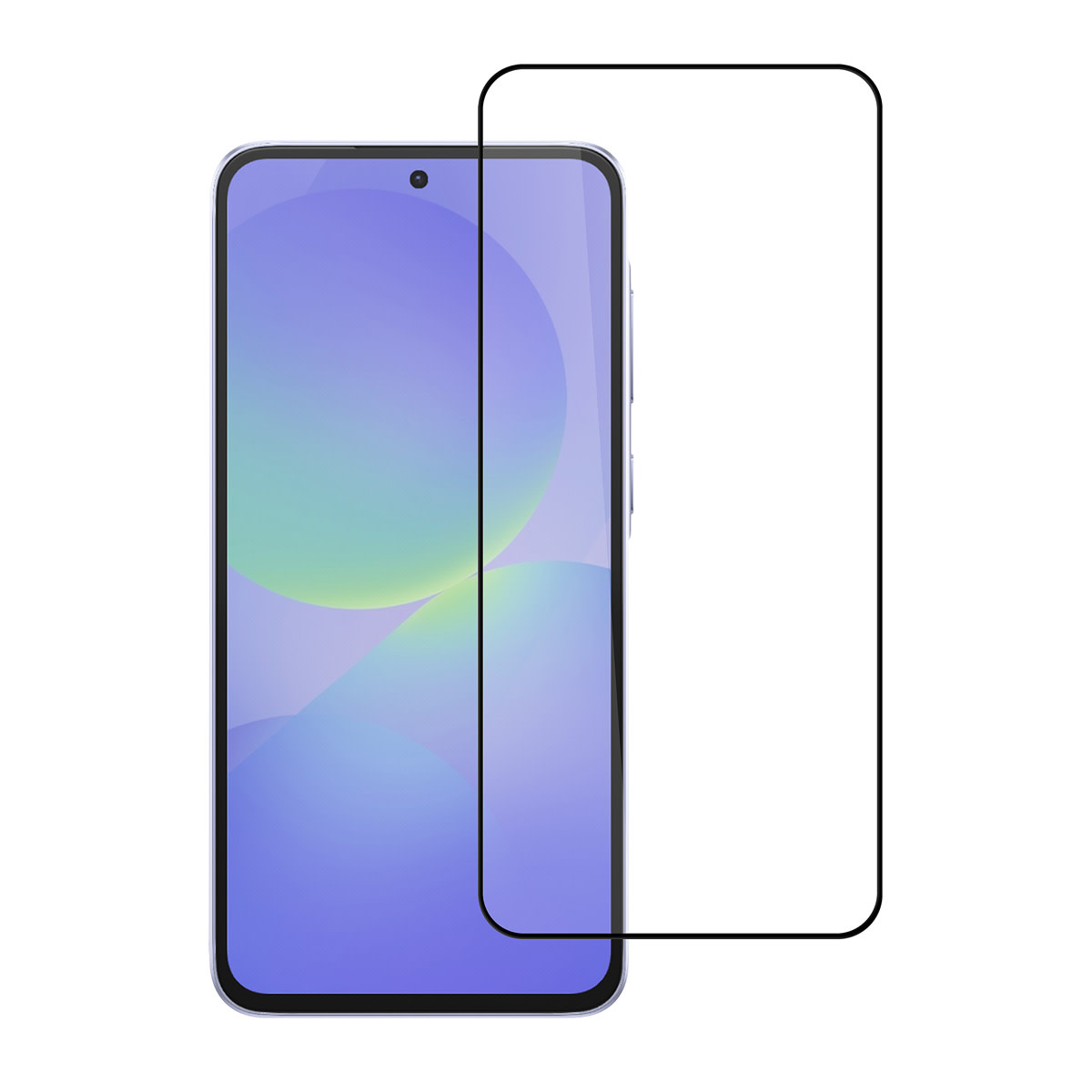 TUNIQ Box of 10 - TUNIQ Galaxy A37 Screenprotector - 10D Full coverage Screenprotector - Zwarte Rand