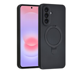 TUNIQ TUNIQ Galaxy A37 Backcover hoesje - Magsafe With Ring Stand - Hanger - Zwart