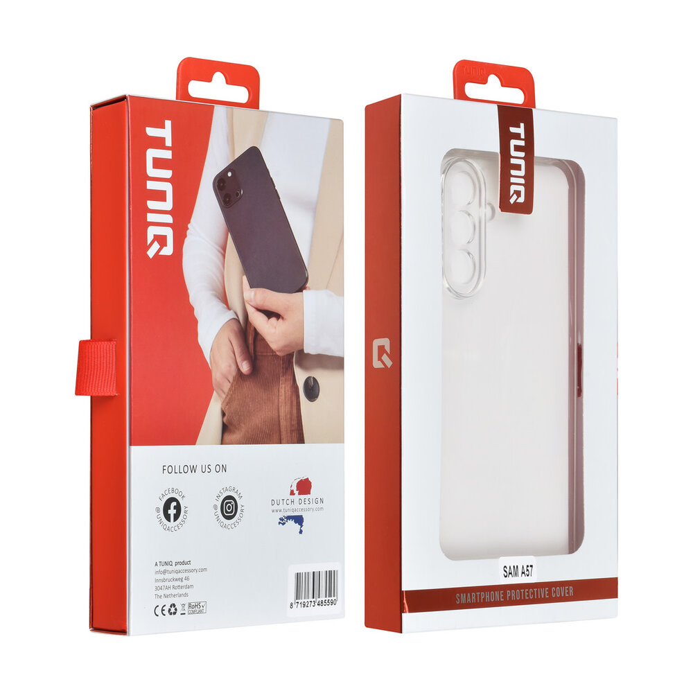 TUNIQ TUNIQ Galaxy A57 Back cover case - Transparent TUNIQ TUNIQ Galaxy A57 Back cover case - Transparent