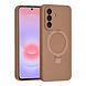 TUNIQ TUNIQ Galaxy A37 Back-Cover hul - Magsafe With Ring Stand - Hanger - Desert Brown