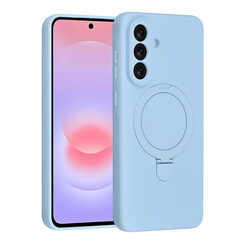 TUNIQ Galaxy A37 Backcover hoesje - Magsafe With Ring Stand - Hanger - Baby Blue