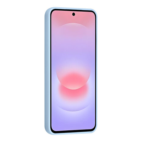 TUNIQ TUNIQ Galaxy A37 Backcover hoesje - Magsafe With Ring Stand - Hanger - Baby Blue TUNIQ TUNIQ Galaxy A37 Backcover hoesje - Magsafe With Ring Stand - Hanger - Baby Blue