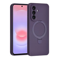 TUNIQ Galaxy A37 Back cover case - Magsafe With Ring Stand - Hanger - Grape Purple