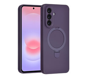 TUNIQ TUNIQ Galaxy A37 Back-Cover hul - Magsafe With Ring Stand - Hanger - Grape Purple