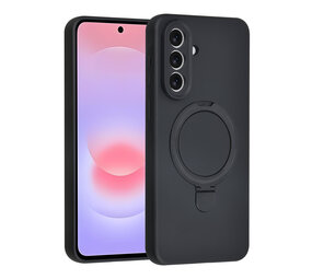 TUNIQ TUNIQ Galaxy A57 Back-Cover hul - Magsafe With Ring Stand - Hanger - Schwarz