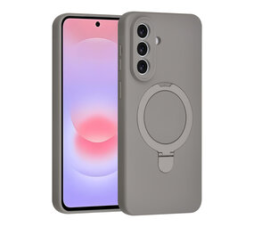 TUNIQ TUNIQ Galaxy A57 Back cover case - Magsafe With Ring Stand - Hanger - Titanium Grey