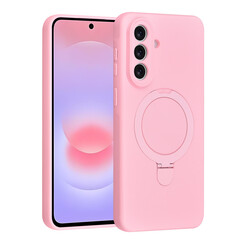 TUNIQ Galaxy A57 Backcover hoesje - Magsafe With Ring Stand - Hanger - Sakura Pink