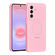 TUNIQ TUNIQ Galaxy A57 Backcover hoesje - Magsafe With Ring Stand - Hanger - Sakura Pink TUNIQ TUNIQ Galaxy A57 Backcover hoesje - Magsafe With Ring Stand - Hanger - Sakura Pink