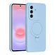 TUNIQ TUNIQ Galaxy A57 Back cover coque - Magsafe With Ring Stand - Hanger - Baby Blue