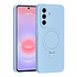 TUNIQ Galaxy A57 Backcover hoesje - Magsafe With Ring Stand - Hanger - Baby Blue TUNIQ Galaxy A57 Backcover hoesje - Magsafe With Ring Stand - Hanger - Baby Blue