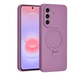 TUNIQ TUNIQ Galaxy A57 Back cover case - Magsafe With Ring Stand - Hanger - Sunset Purple