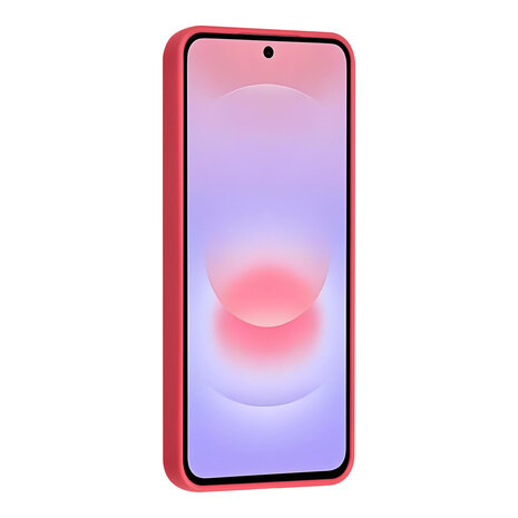 TUNIQ TUNIQ Galaxy A57 Backcover hoesje - Magsafe With Ring Stand - Hanger - Cherry Red