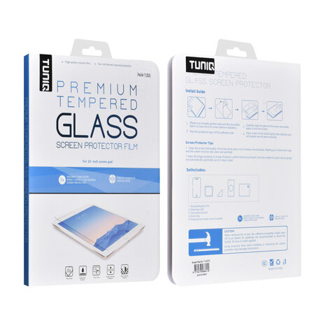TUNIQ TUNIQ iPad Air 11 (2025) Tablet Screenprotector - Tempered Glass - Transparent TUNIQ TUNIQ iPad Air 11 (2025) Tablet Screenprotector - Tempered Glass - Transparent